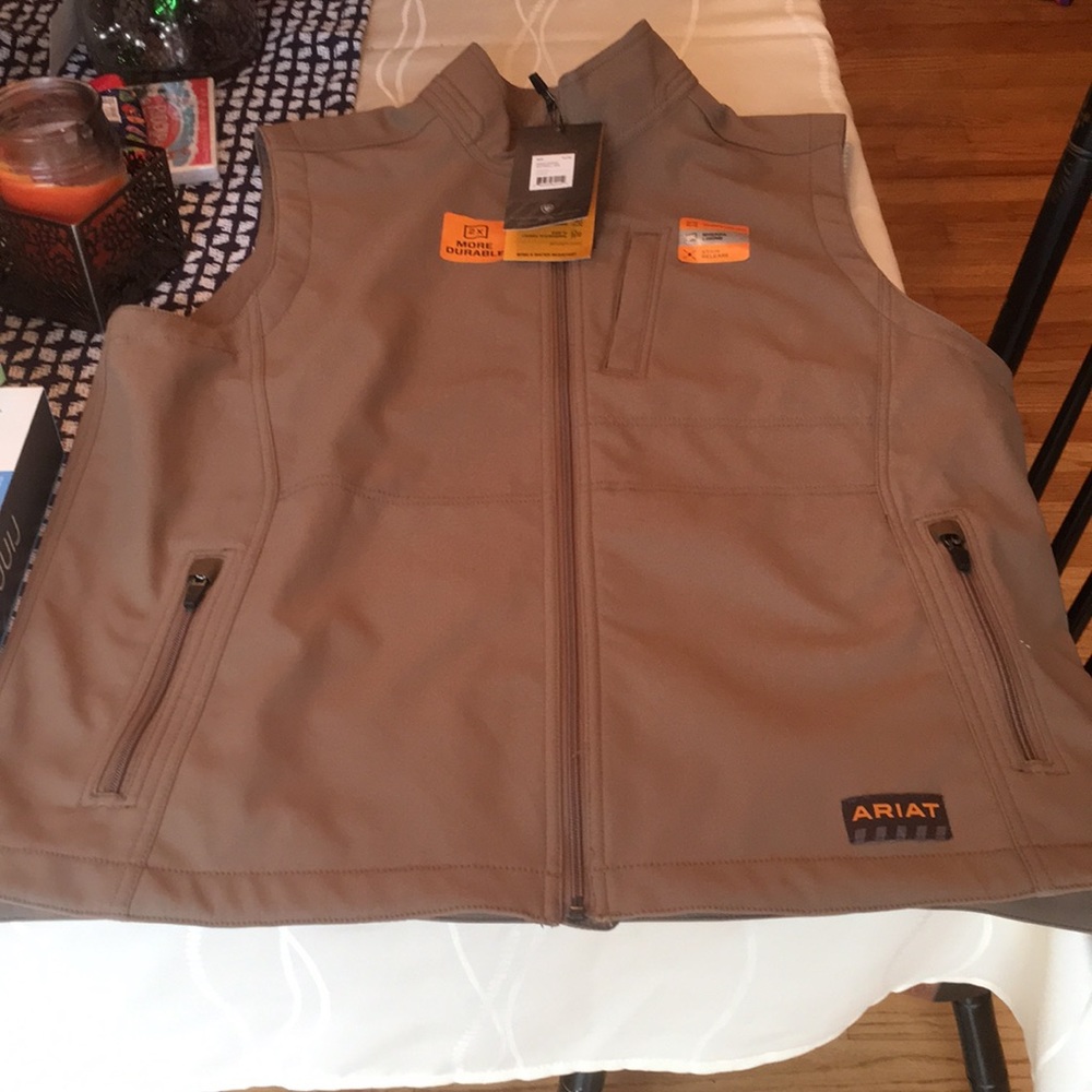 Men’s Ariat Rebar Canvas Softshell Vest